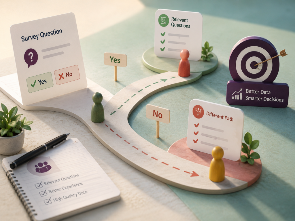 Skip Logic in Surveys Boost Data Quality with Branching logic